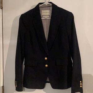 Banana Republic navy wool blazer